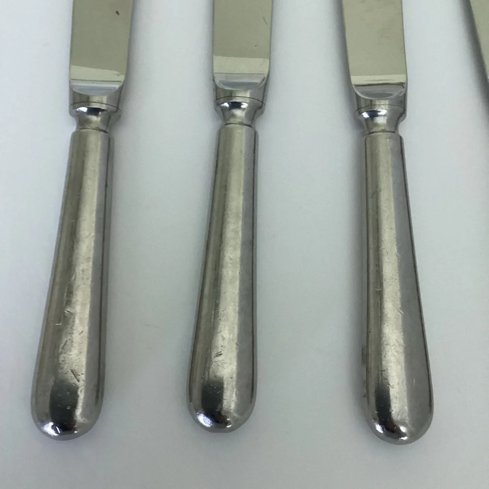 Christofle Hotel Knife Spreader Silverplated Set Of Five France Albi ?